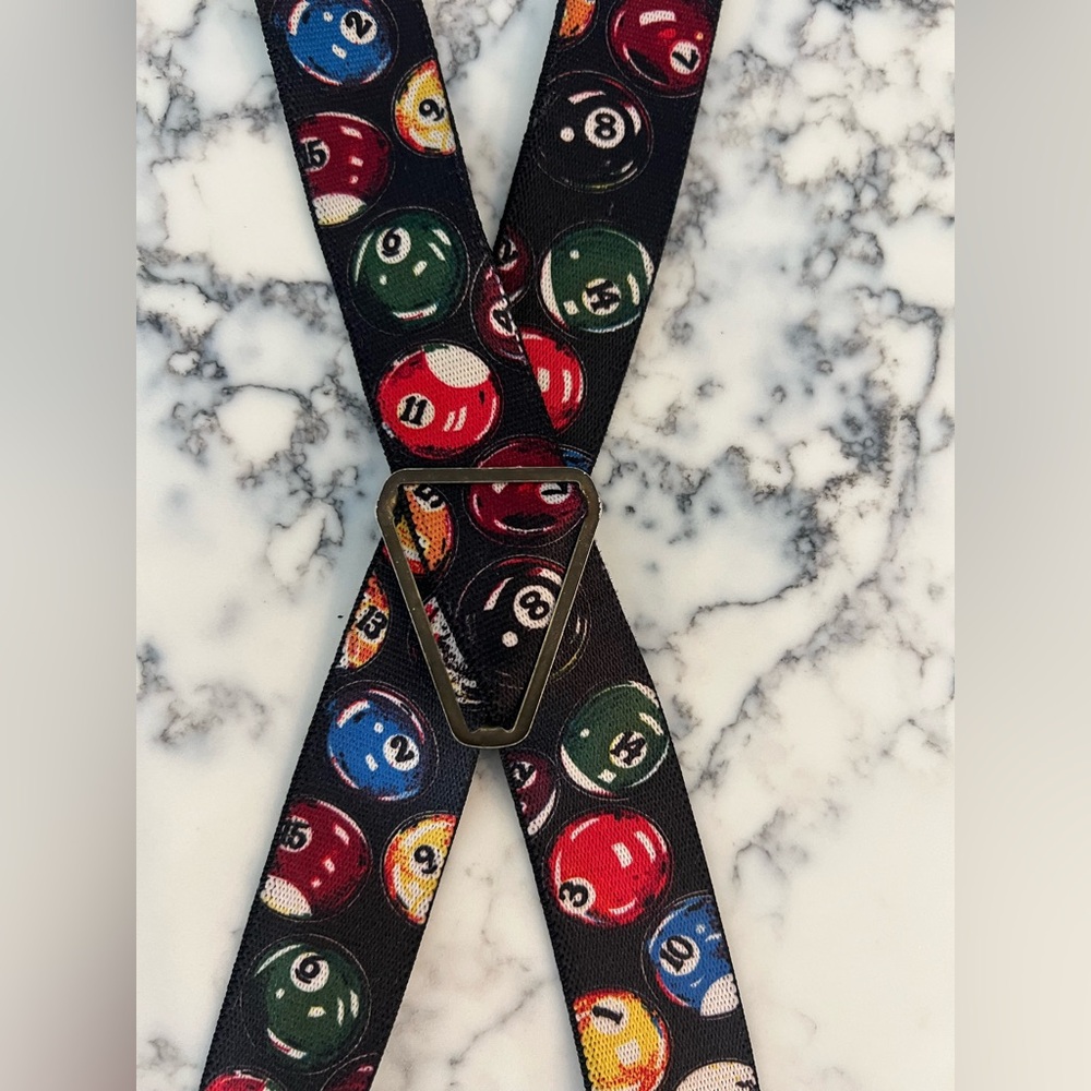 Suspenders Elastic Pool Cues and Balls